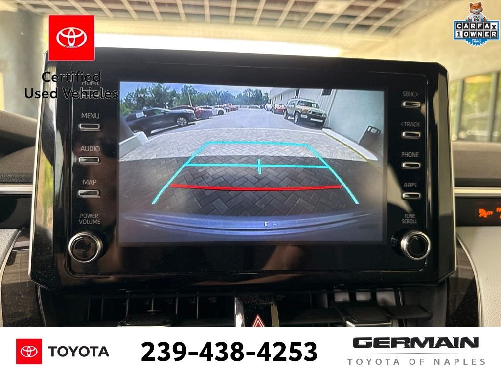 Certified Used 2020 Blue Toyota SE image 18