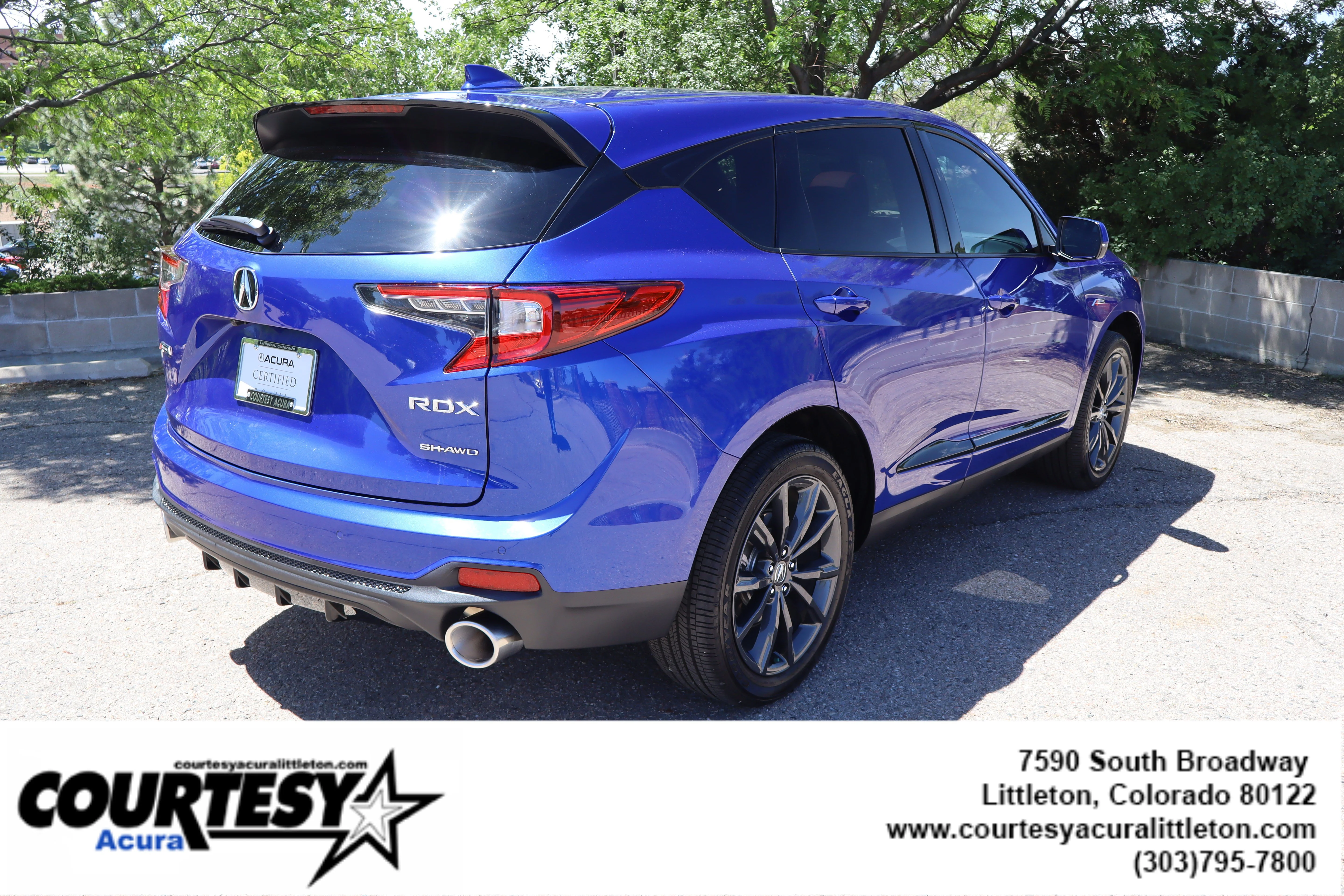 Certified Used 2025 Apex Blue Pearl Acura SH-AWD A-SPEC image 7