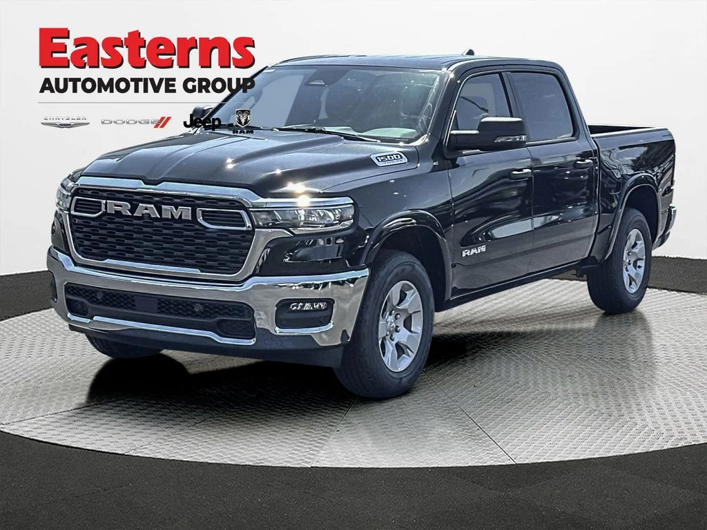 New 2026 Diamond Black Crystal Pearl-Coat Exterior Paint RAM Big Horn/Lone Star image 1