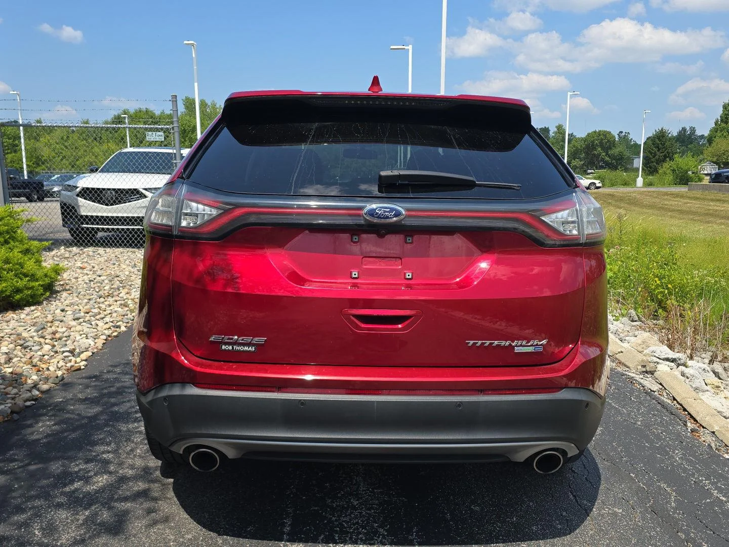 Used 2017 Ruby Red Metallic Tinted Clearcoat Ford Titanium image 6