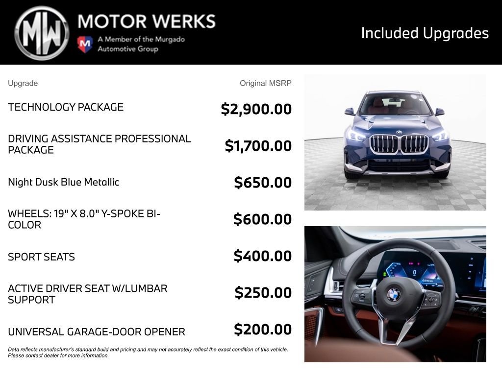 New 2026 Night Dusk Blue Metallic BMW xDrive28i image 4