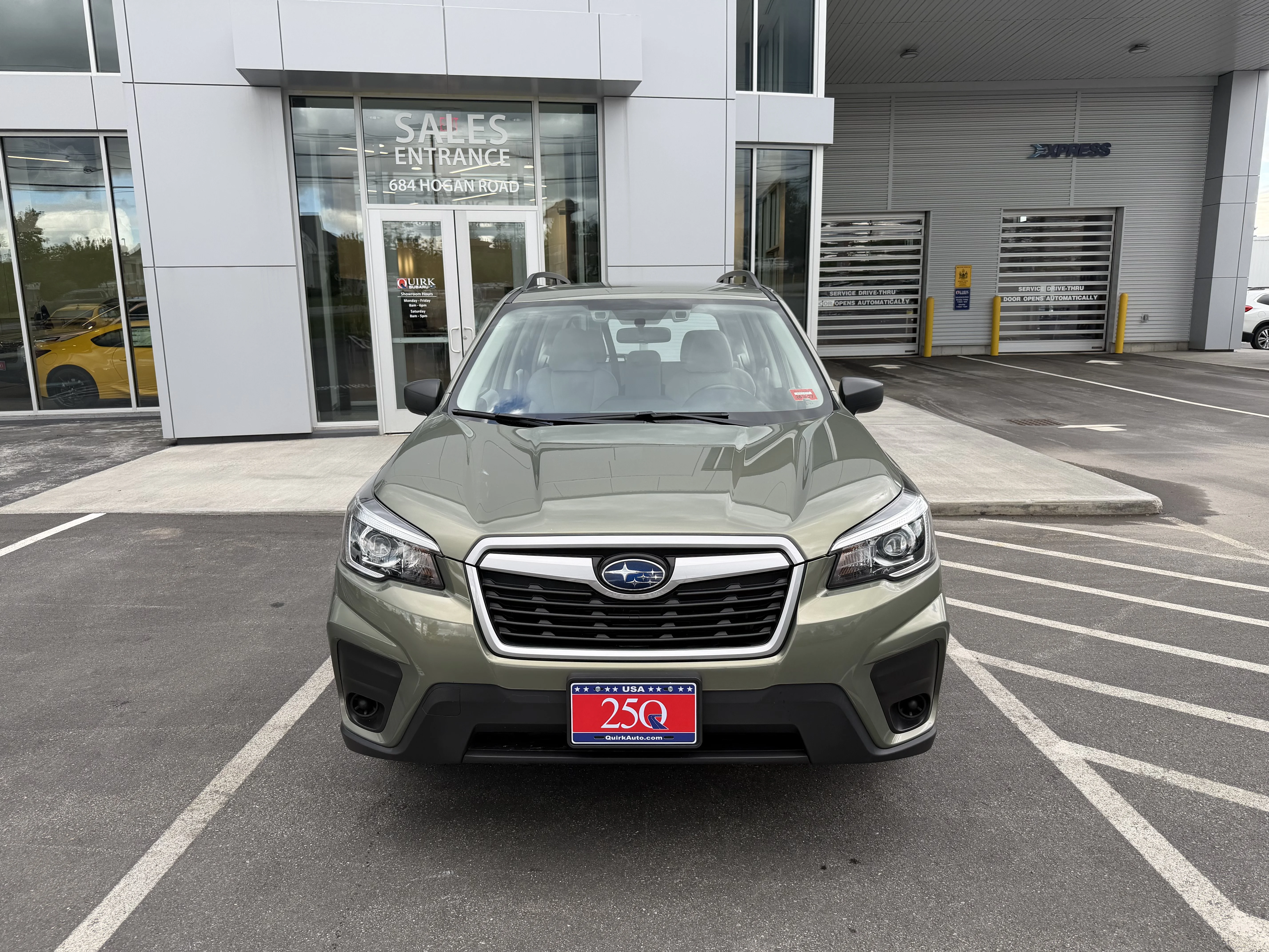 Used 2019 Jasper Green Metallic Subaru 4DR SUV 2.5I image 8