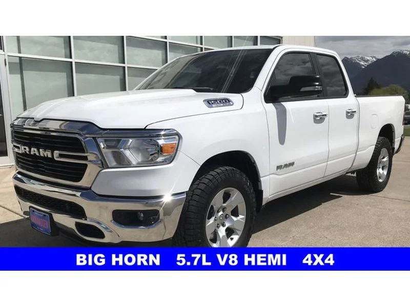 Certified Used 2020 Bright White Clearcoat Ram Big Horn image 4