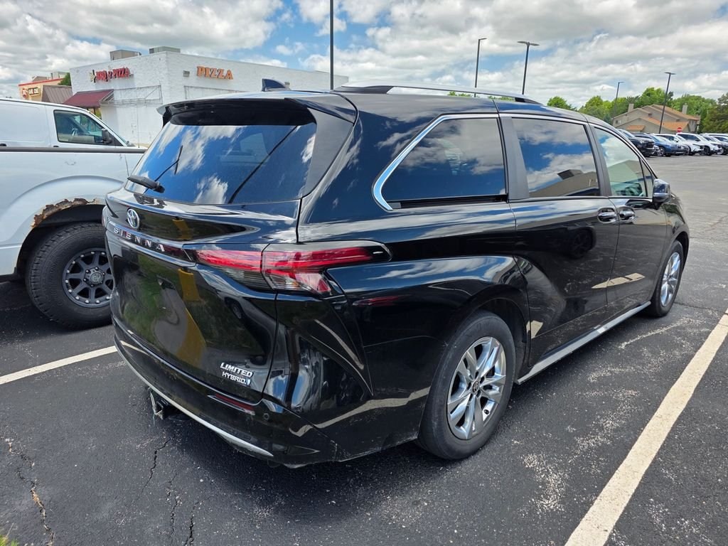 Used 2023 Midnight Black Metallic Toyota Limited image 4