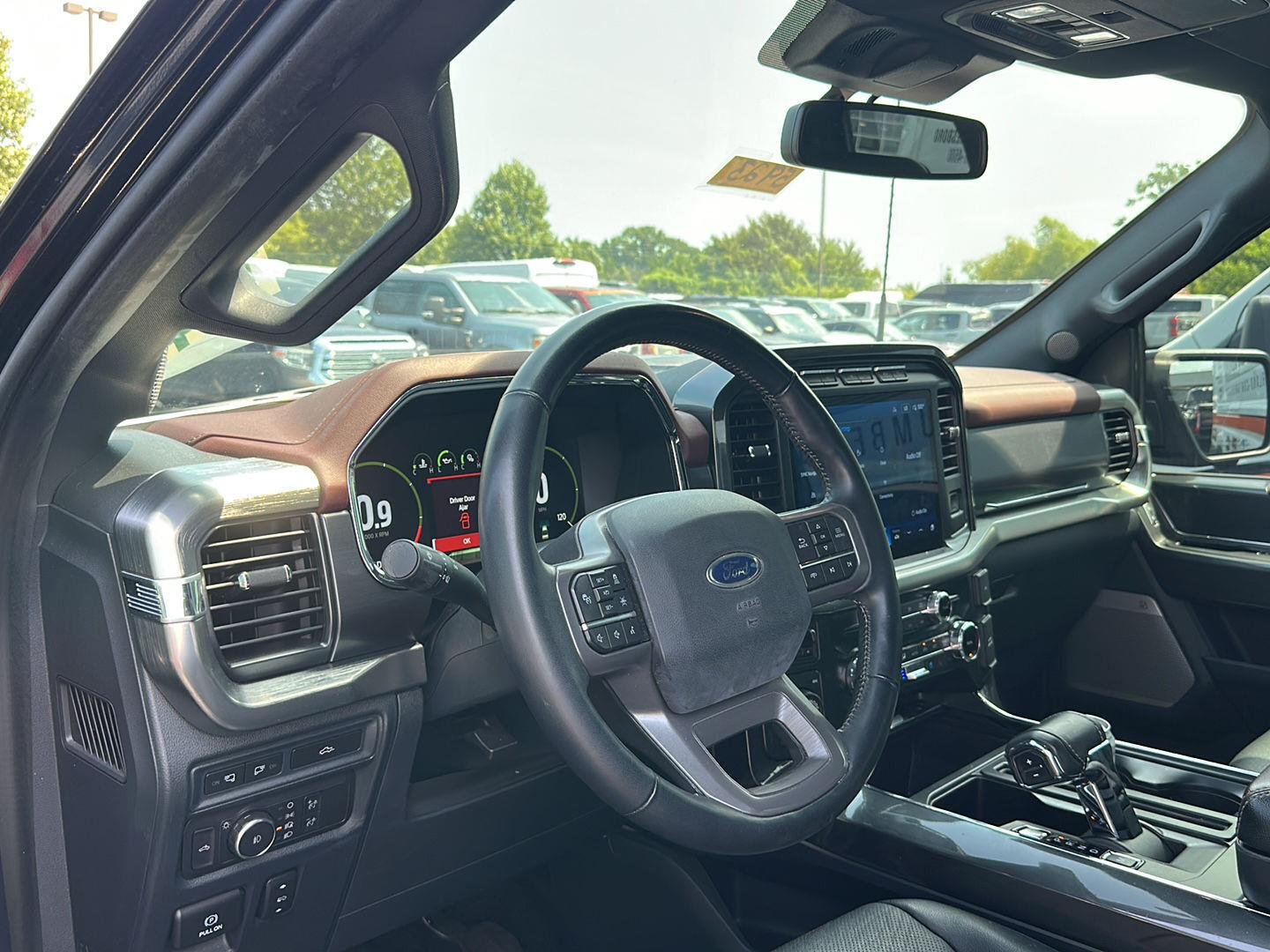 Certified Used 2022 Agate Black Metallic Ford LARIAT image 2