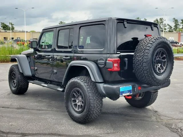 Used 2022 Black Clearcoat Jeep Unlimited Rubicon image 4