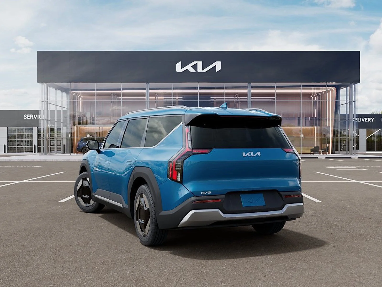 New 2026 Ocean Blue Kia Wind AWD image 4