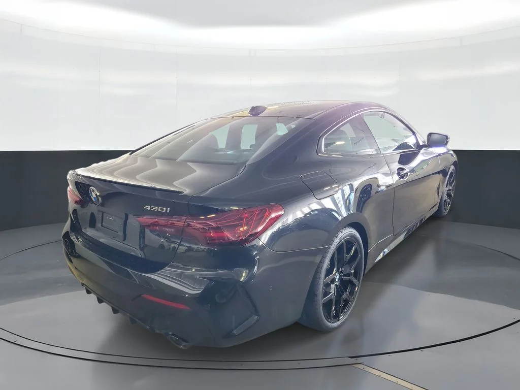 New 2027 Black Sapphire Metallic BMW 430i image 3