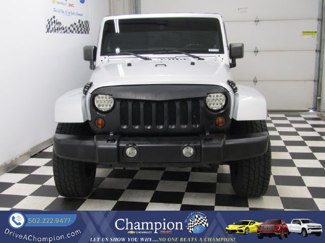 Used 2012 Jeep Wrangler Unlimited Sahara with VIN 1C4BJWEG4CL128338 for sale in La Grange, KY