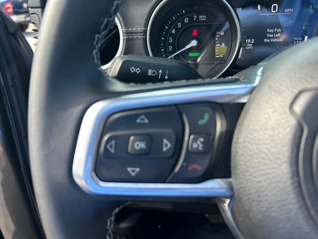 Used 2022 Gray Jeep Unlimited Sahara 4xe image 49