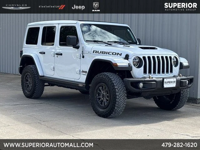 Used 2022 White Jeep Unlimited Rubicon 392 image 1