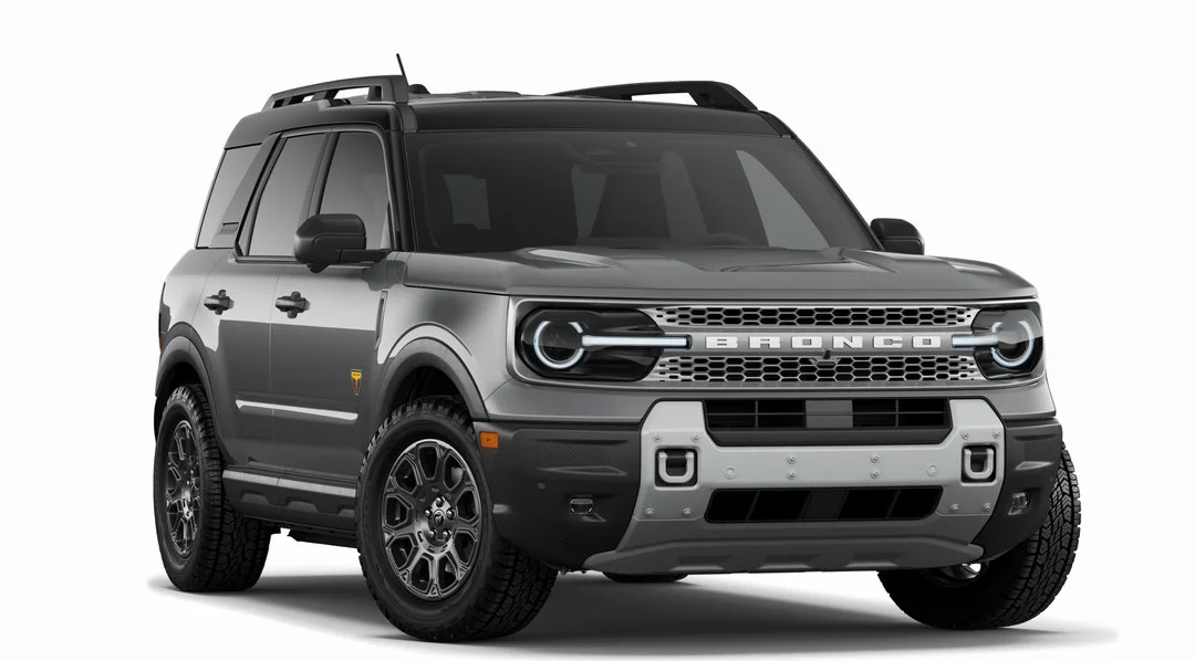 New 2026 Carbonized Grey Metallic Ford Badlands image 4