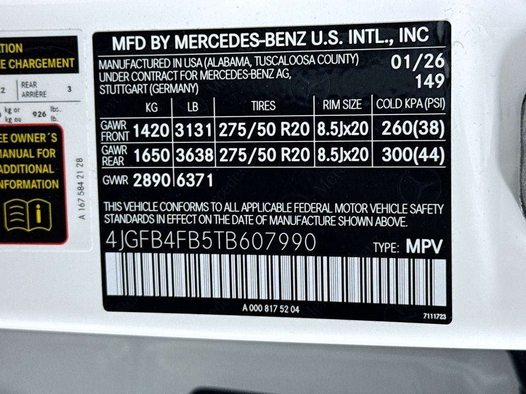 New 2026 Polar White Mercedes-Benz GLE 350 image 33