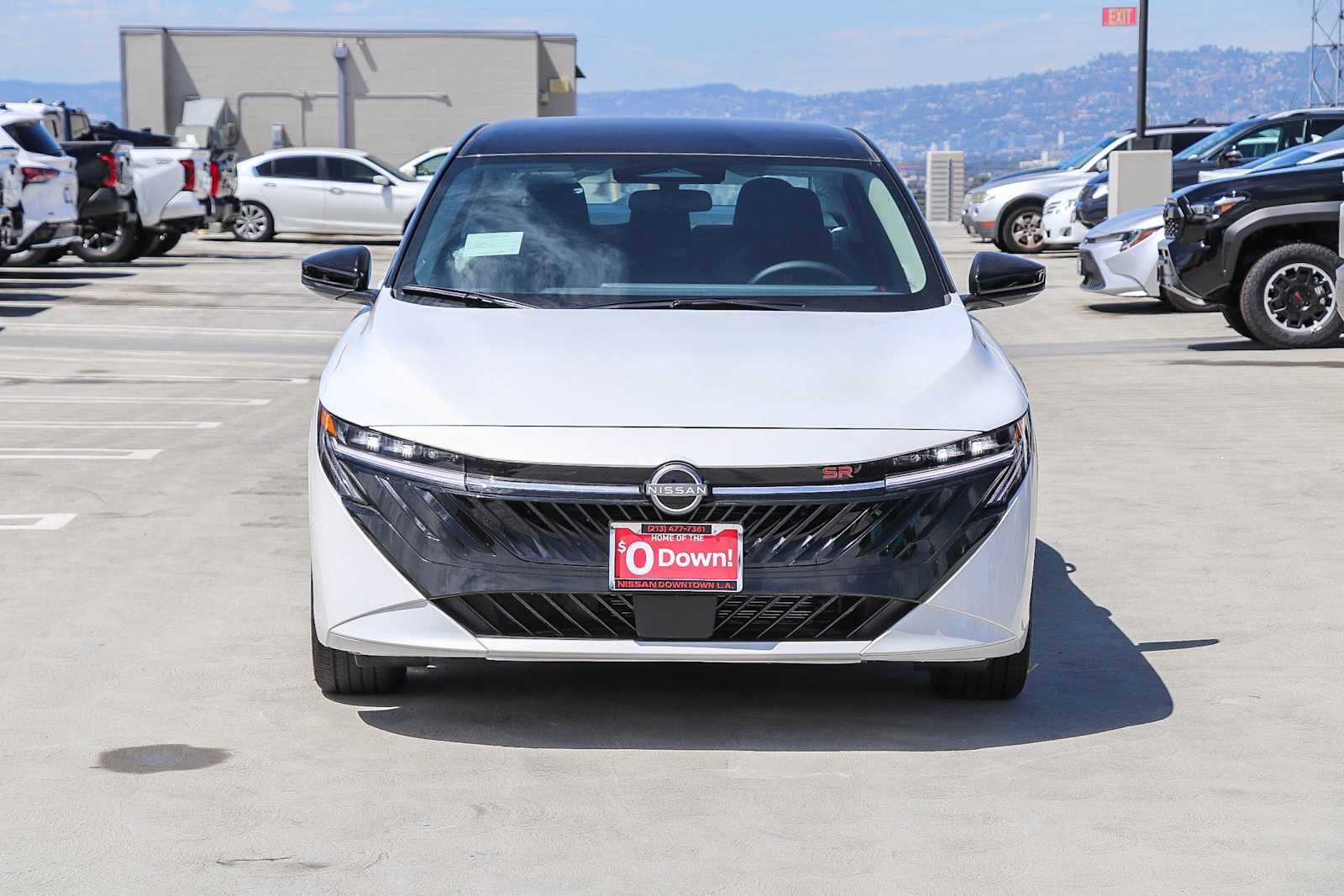 New 2027 Aspen White TriCoat / Super Black Two-tone Nissan SR image 2