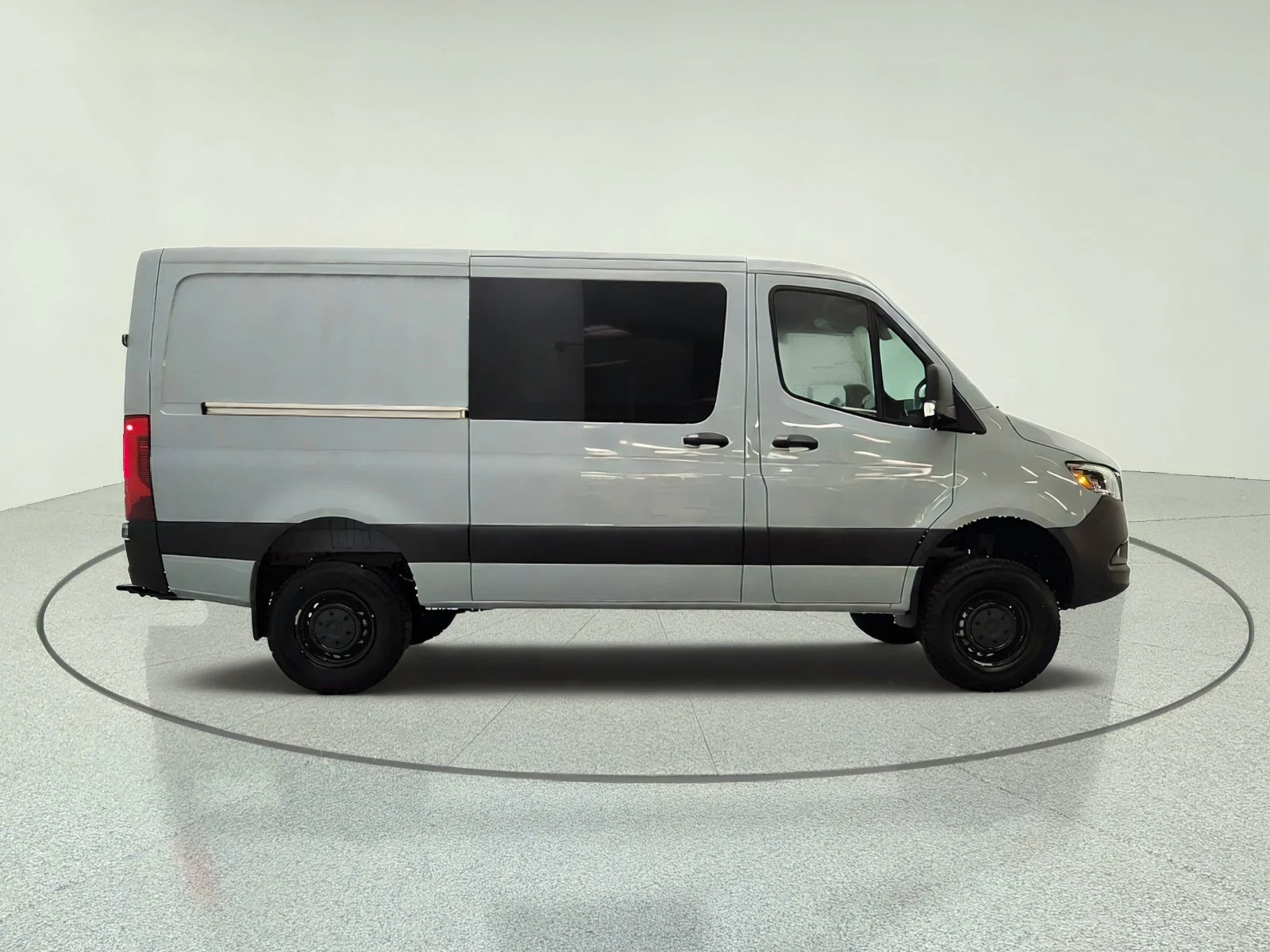 New 2026 Silver Grey Mercedes-Benz Standard Roof 4-Cyl Diesel AWD image 4