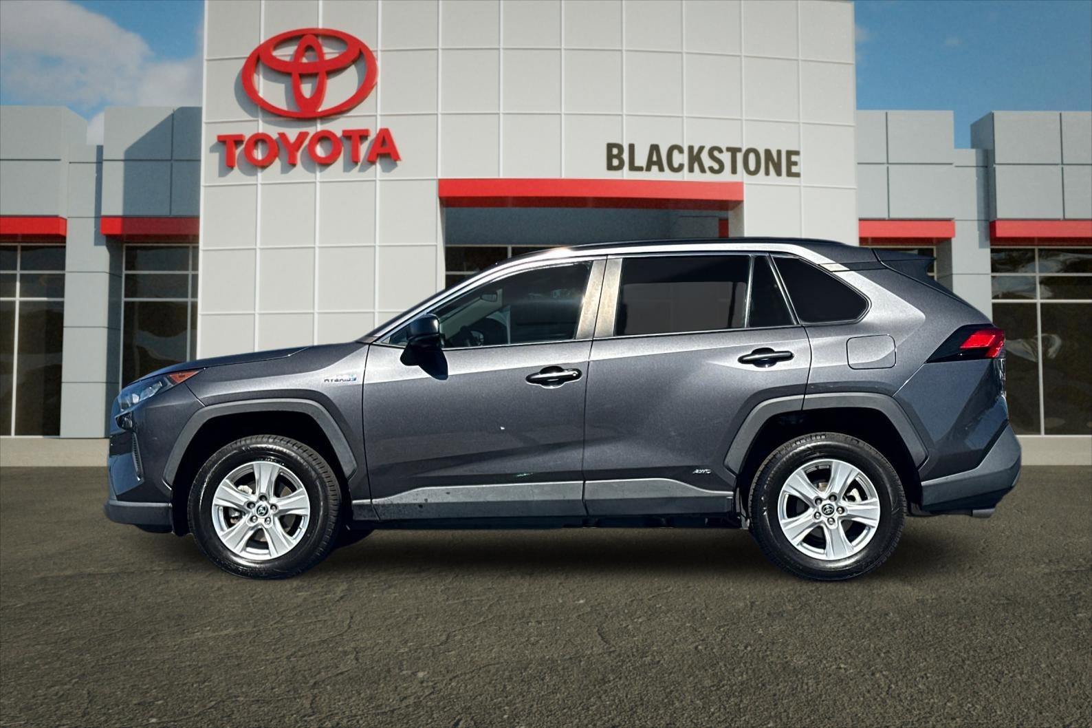 Used 2021 Magnetic Gray Metallic Toyota Hybrid LE image 6