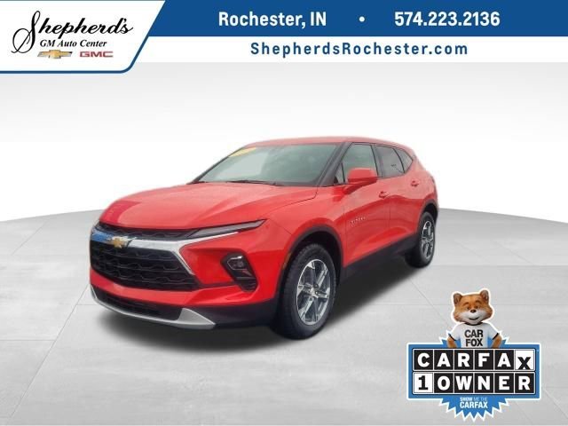 Red Hot 2024 Chevrolet Blazer 2LT AWD SUV / Crossover All-Wheel Drive