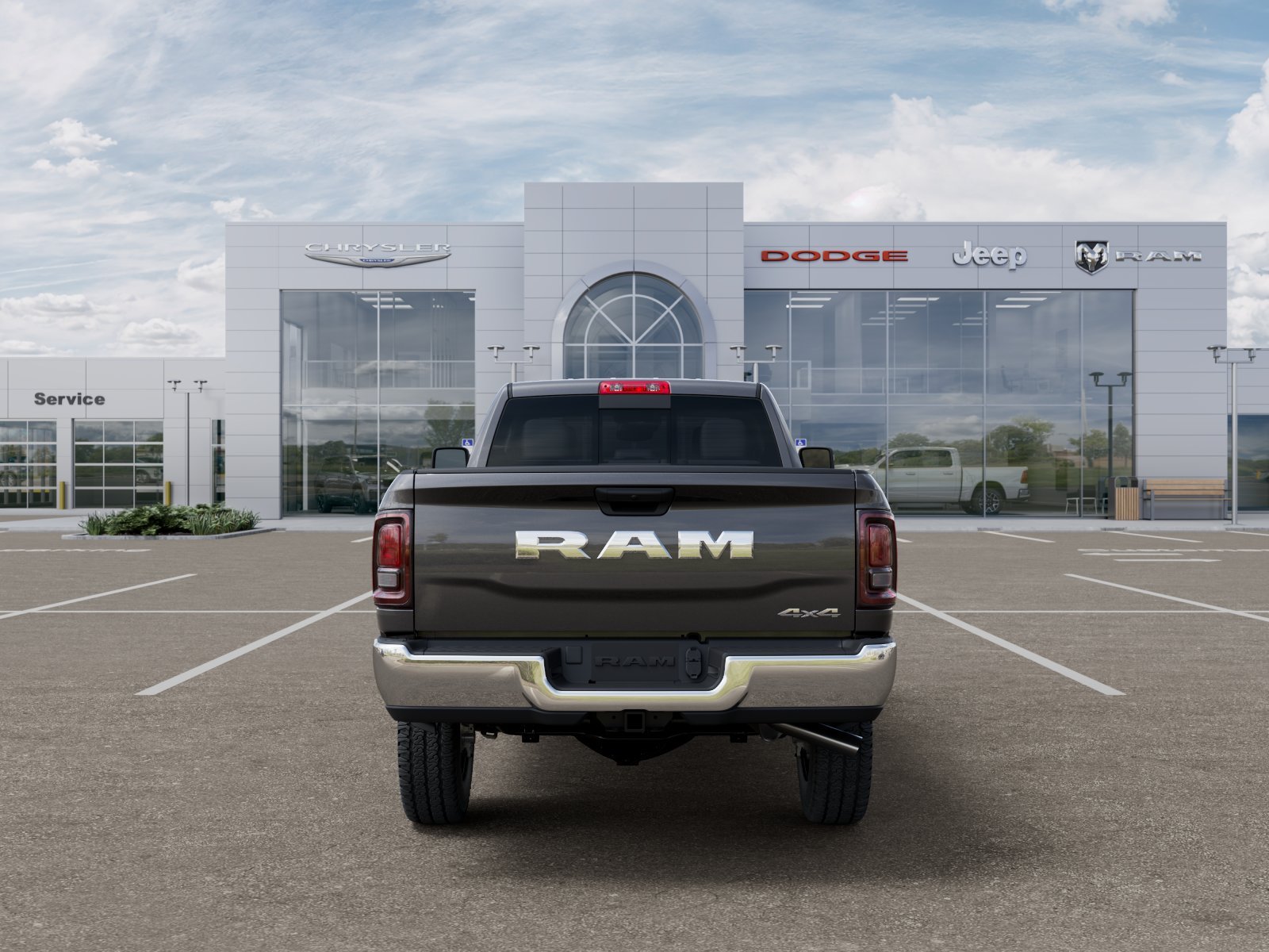 New 2026 Granite Crystal Metallic Clear-Coat Exterior Paint RAM Tradesman image 15