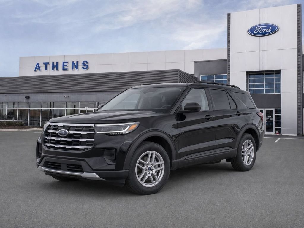 New 2026 Agate Black Metallic Ford Active image 2