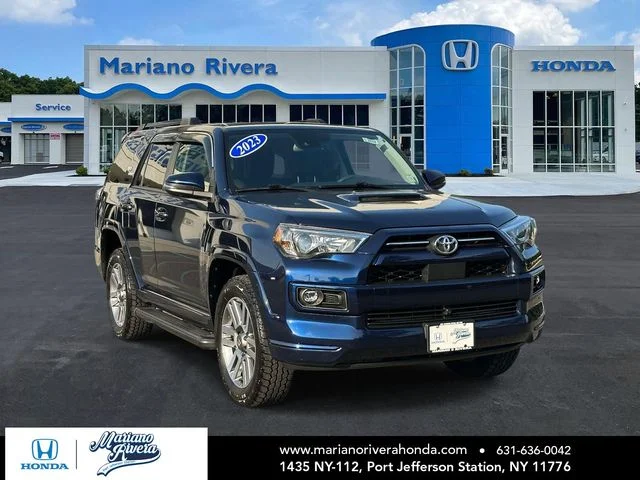Used 2023 Nautical Blue Metallic Toyota TRD Sport image 1