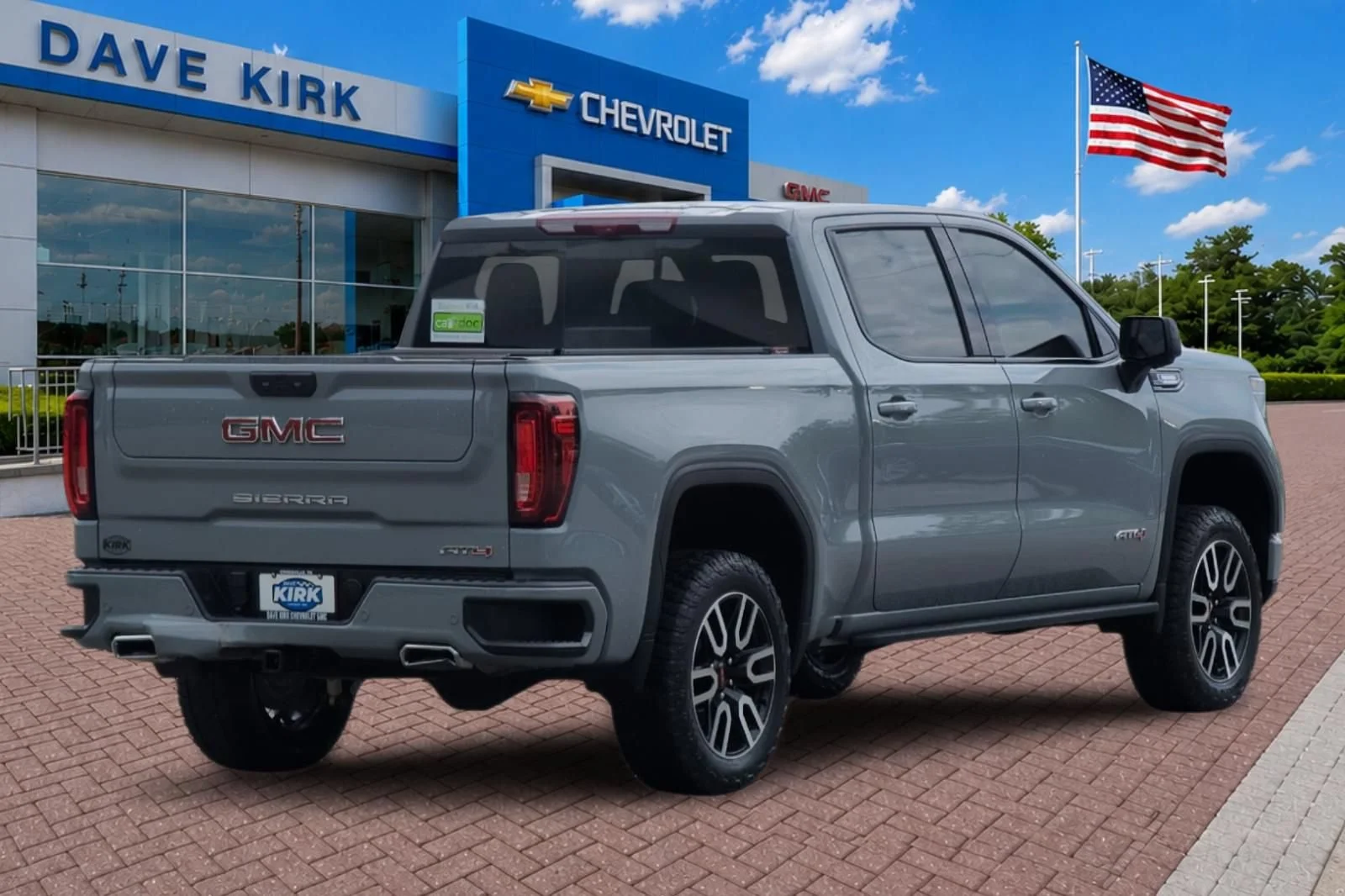 Used 2024 Thunderstorm Gray GMC AT4 image 3