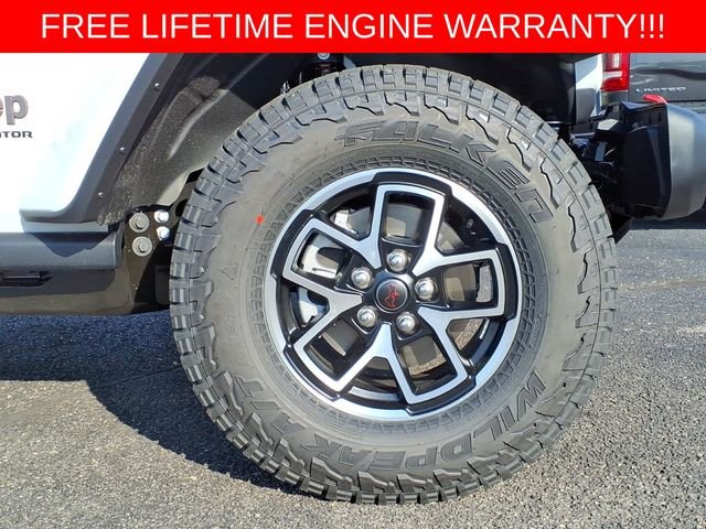New 2026 Bright White Clear-Coat Exterior Paint Jeep Rubicon image 9