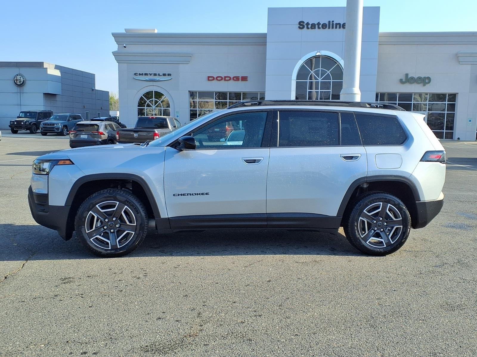 New 2026 Silver Zynith Clearcoat Jeep Laredo image 3