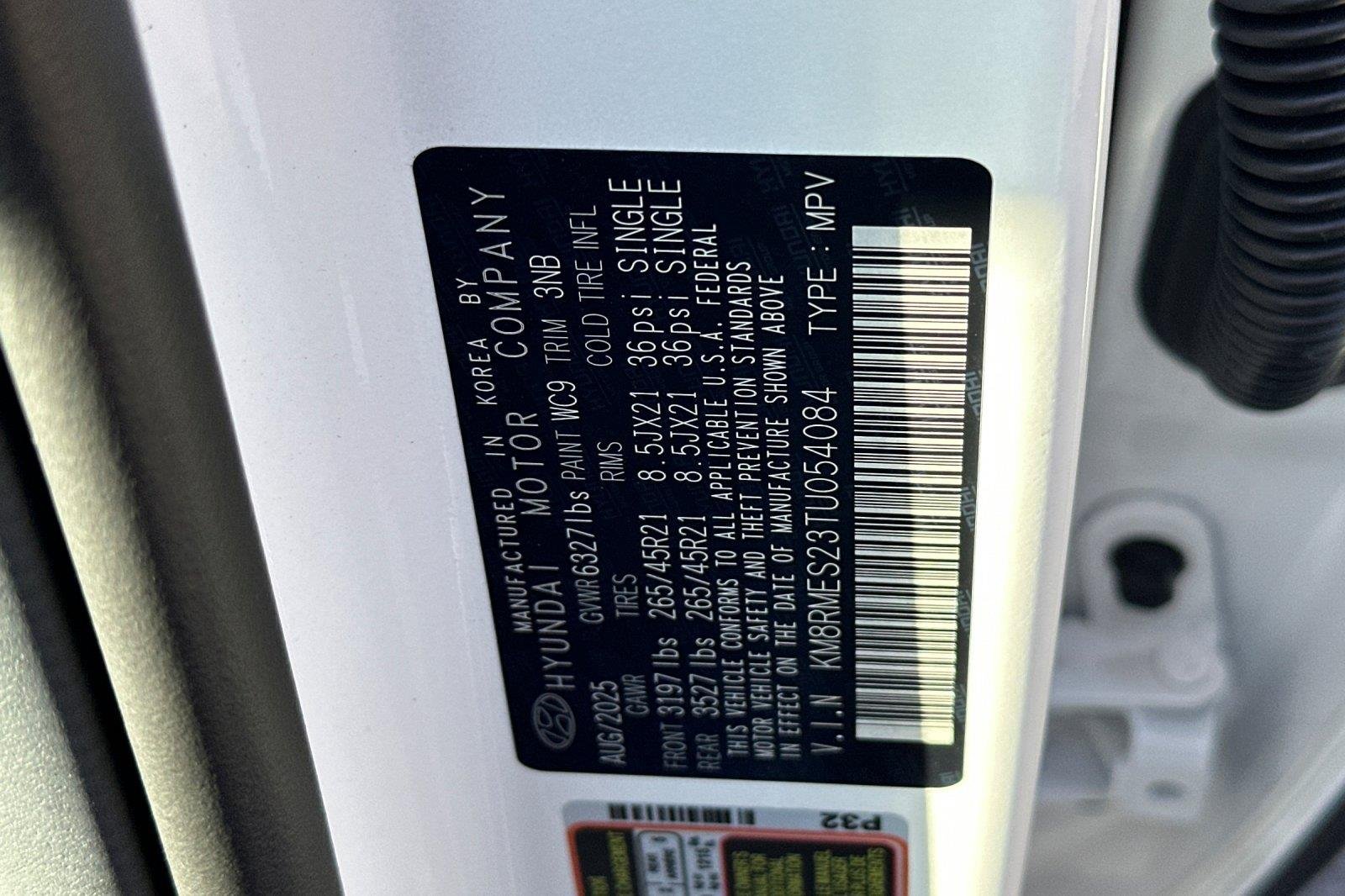 New 2026 Creamy White Pearl Hyundai Calligraphy image 29