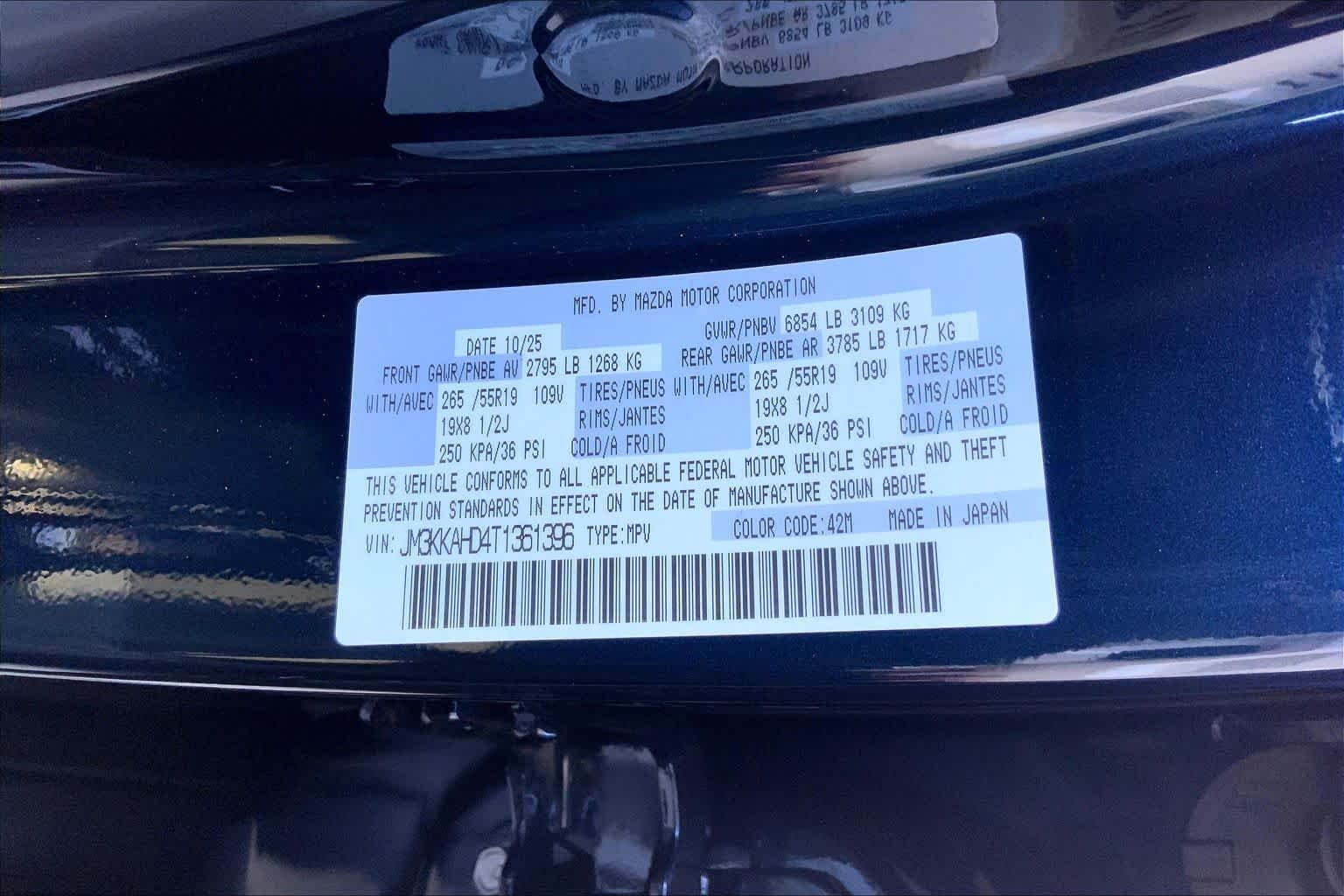 New 2026 Deep Crystal Blue Mica Mazda 3.3 Turbo Select AWD image 18