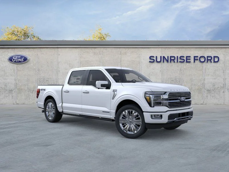 New 2026 Star White Metallic Tri-Coat Ford Platinum® image 7