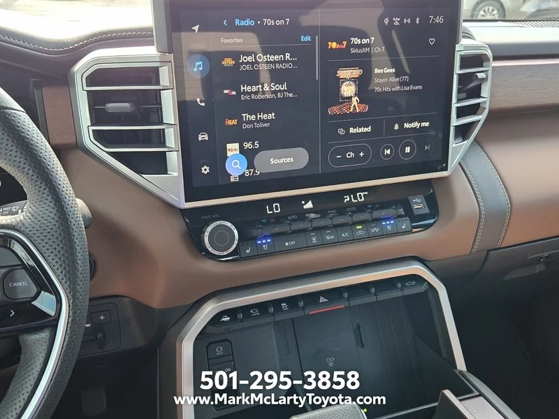 Used 2025 Magnetic Gray Metallic TOYOTA 1794 EDITION HYBRID CREWMAX 5.5