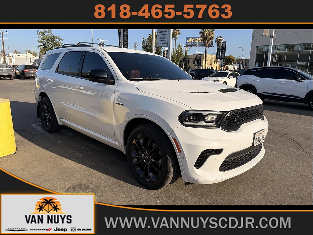 Used 2023 White Knuckle Clear Coat Dodge R/T image 1