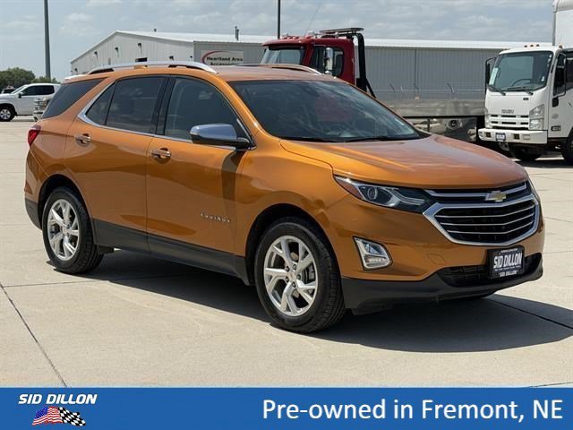 Used 2018 Chevrolet Equinox Premier with VIN 2GNAXVEV1J6175889 for sale in Fremont, NE