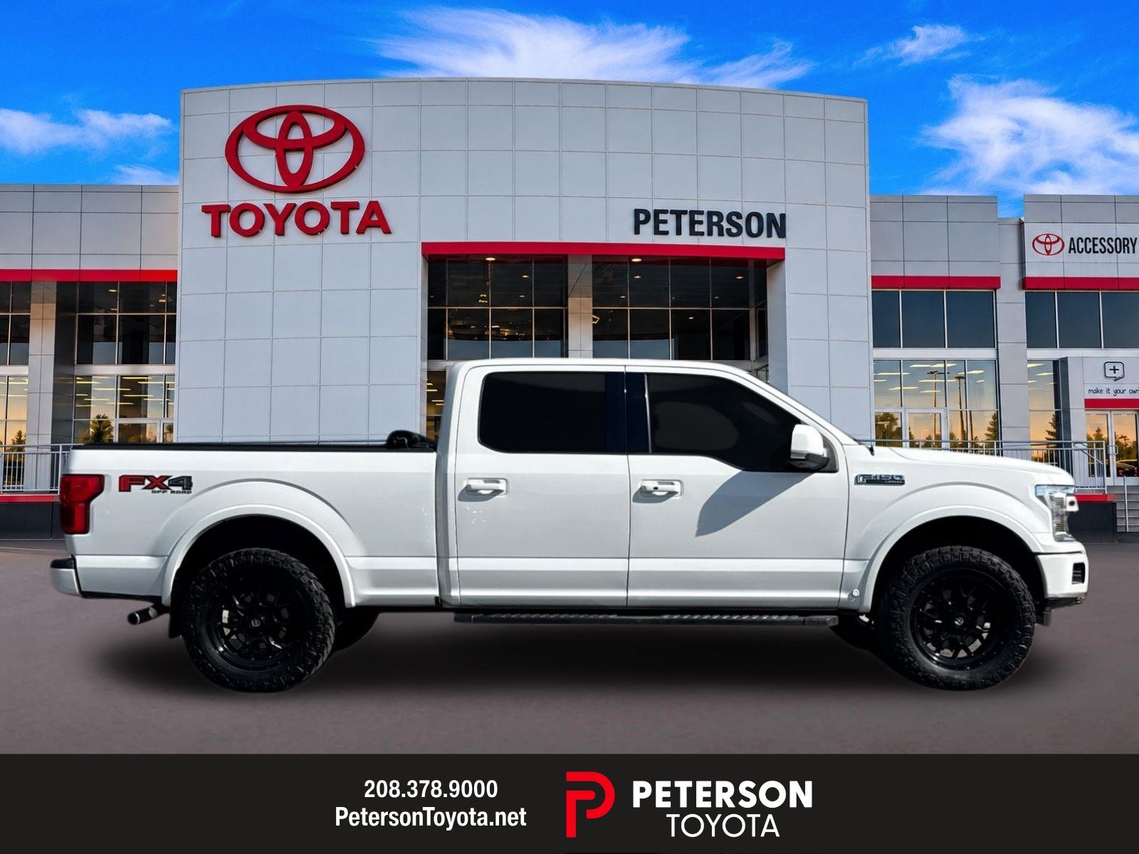 Used 2020 White Ford Lariat image 2