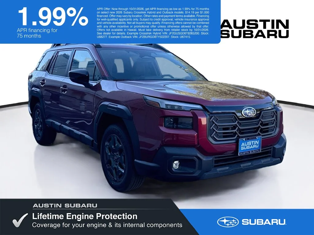 New 2026 Red Subaru Premium image 1