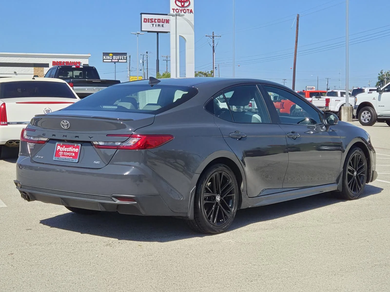 Used 2025 Gray Toyota SE (Natl) image 4