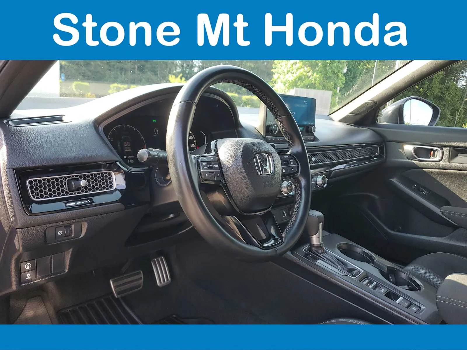Used 2024 Meteorite Gray Metallic Honda Sport image 16