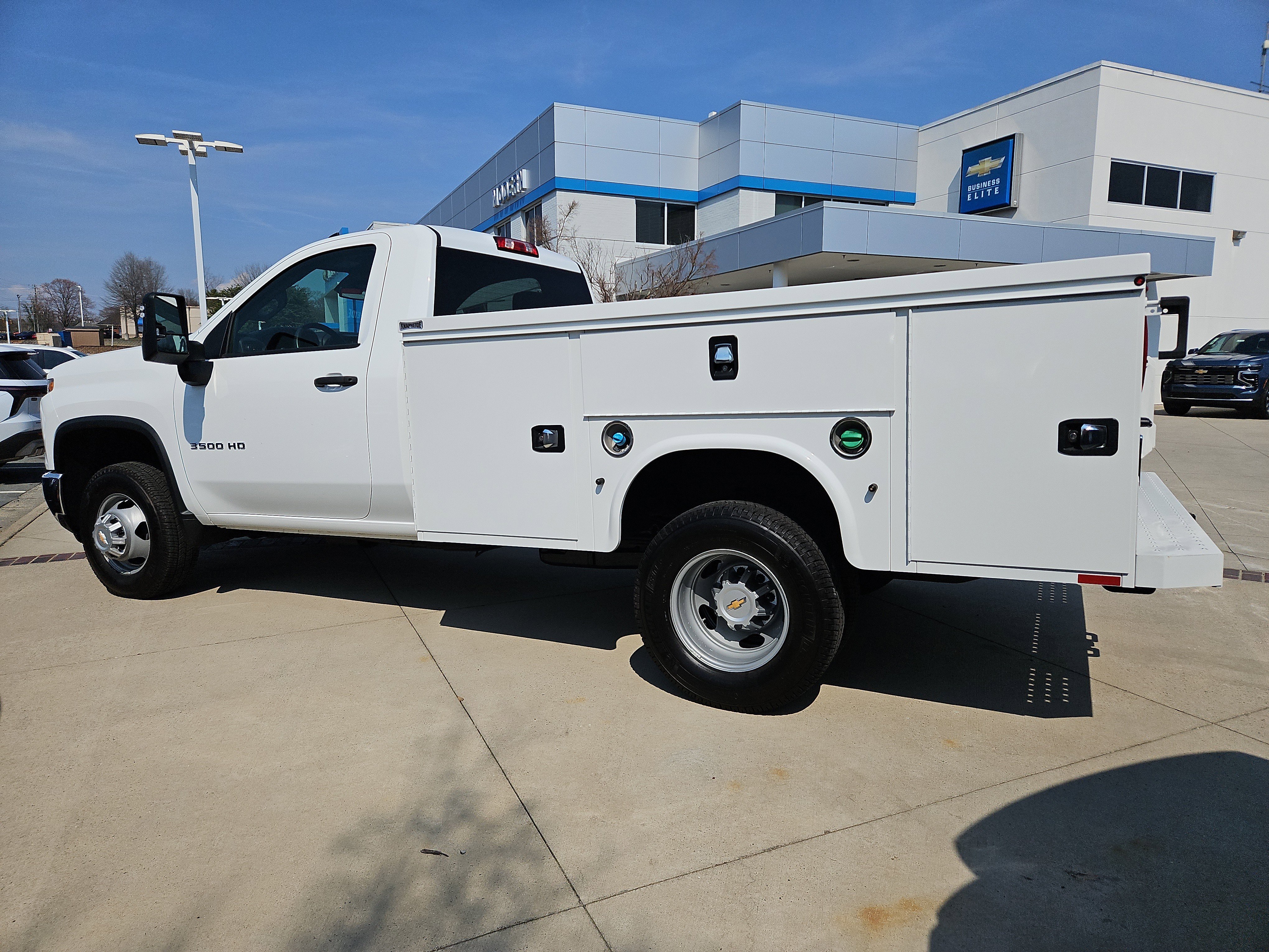 New 2024 Summit White Chevrolet Work Truck image 4