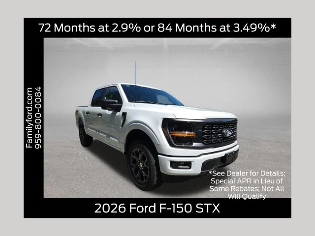 New 2026 Oxford White Ford STX® image 1