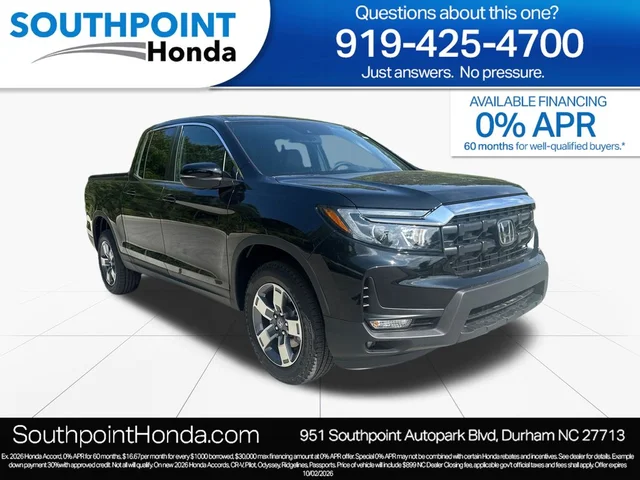 2026 Honda Ridgeline RTL