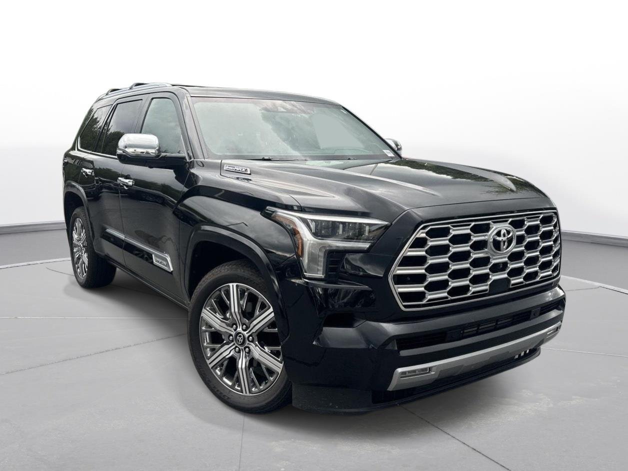 Certified Used 2026 Midnight Black Metallic Toyota Capstone image 4