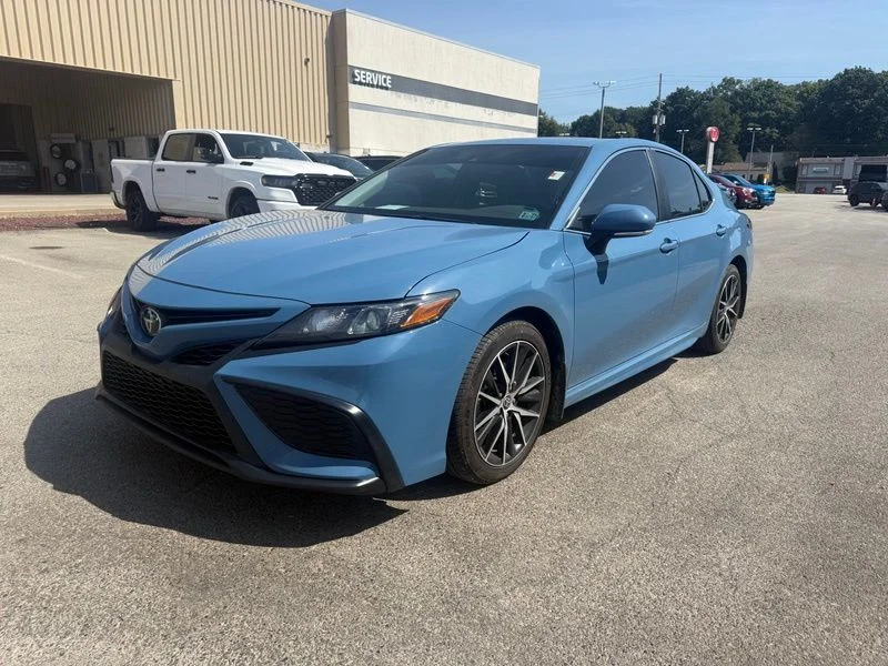 Used 2024 Blue Toyota SE image 2
