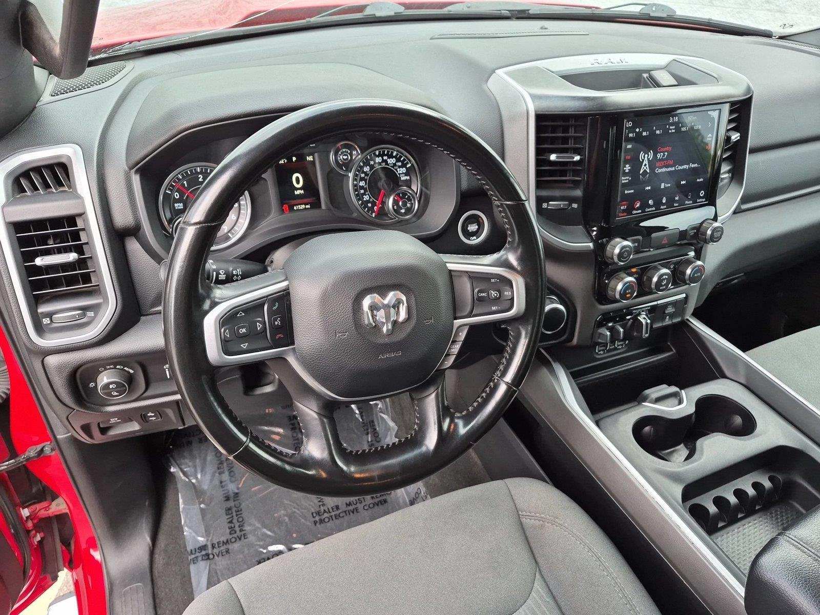 Used 2021 Flame Red Clearcoat Ram Big Horn image 18
