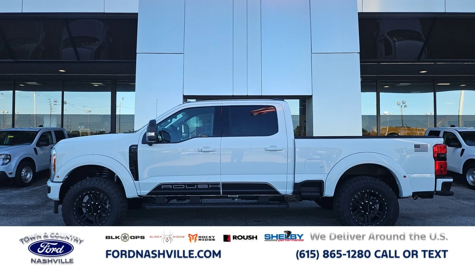 New 2026 Oxford White Ford ROUSH Super Duty 4WD image 2