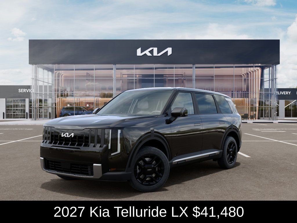 New 2027 Ebony Black Kia LX image 2
