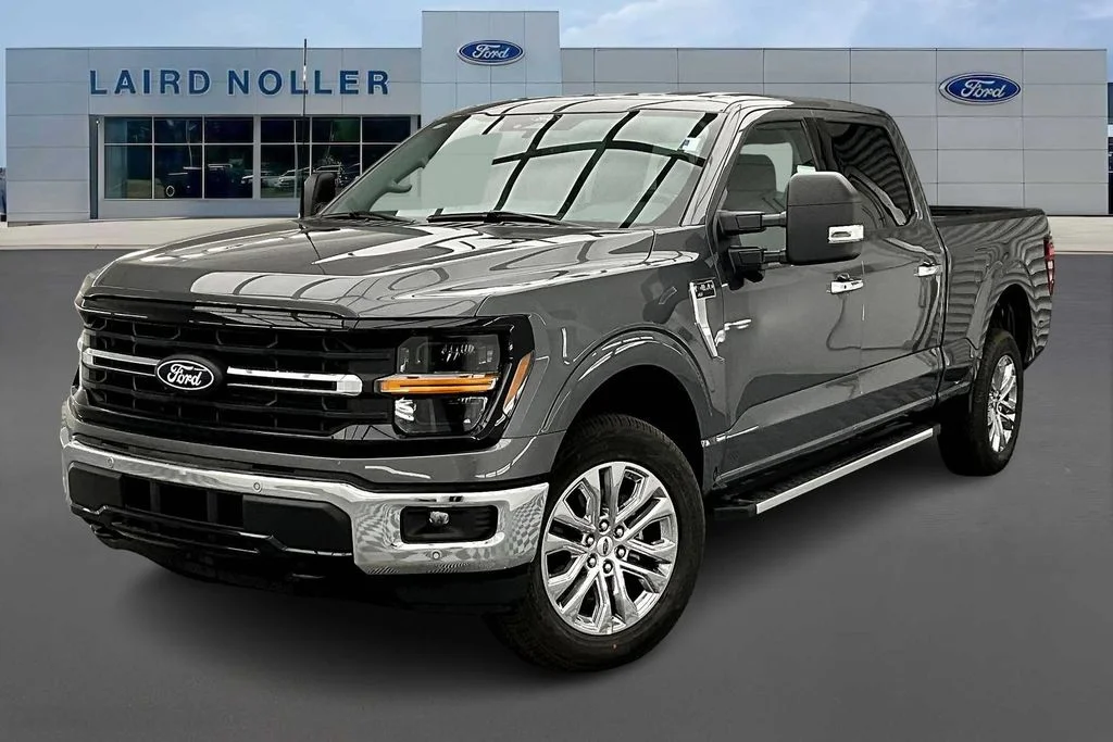 New 2025 Gray Metallic Ford XLT image 1