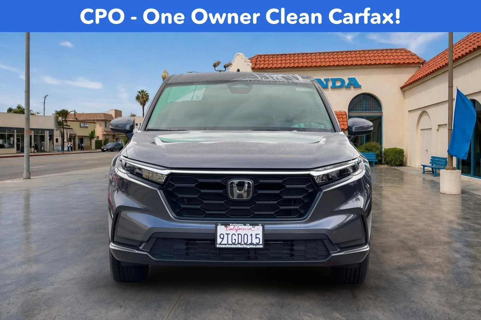 Certified Used 2025 Meteorite Gray Metallic Honda LX image 9