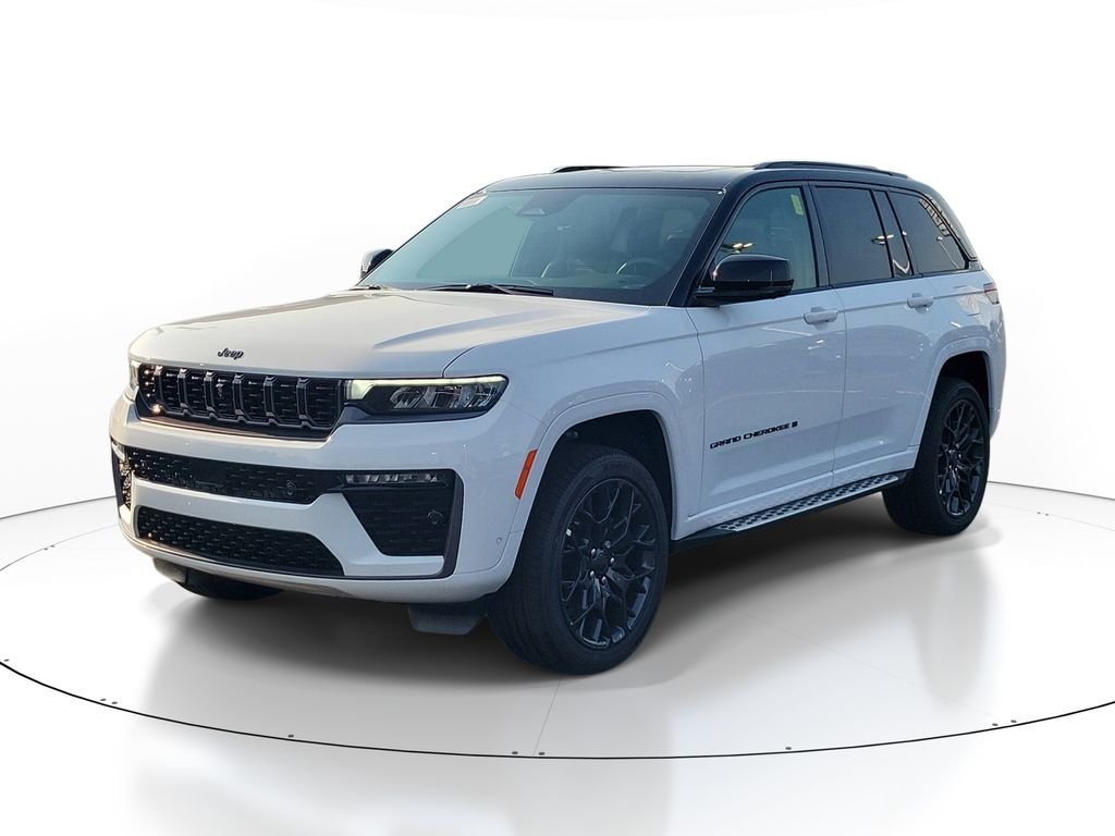 New 2026 Bright White Clear-Coat Exterior Paint Jeep Summit image 2