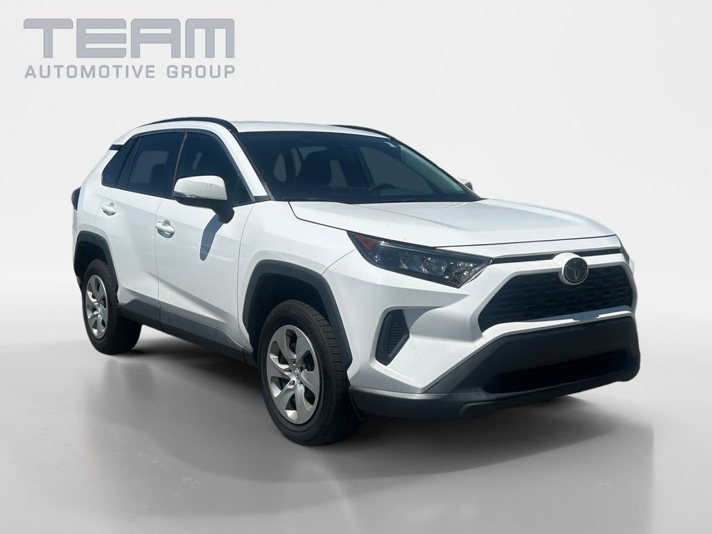 Used 2019 White Toyota LE image 1