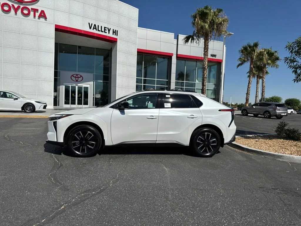 Used 2026 Toyota bZ XLE with VIN JTMBDAFB6TA012602 for sale in Victorville, CA